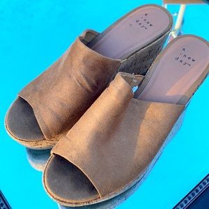Lightly worn wedges from Target
